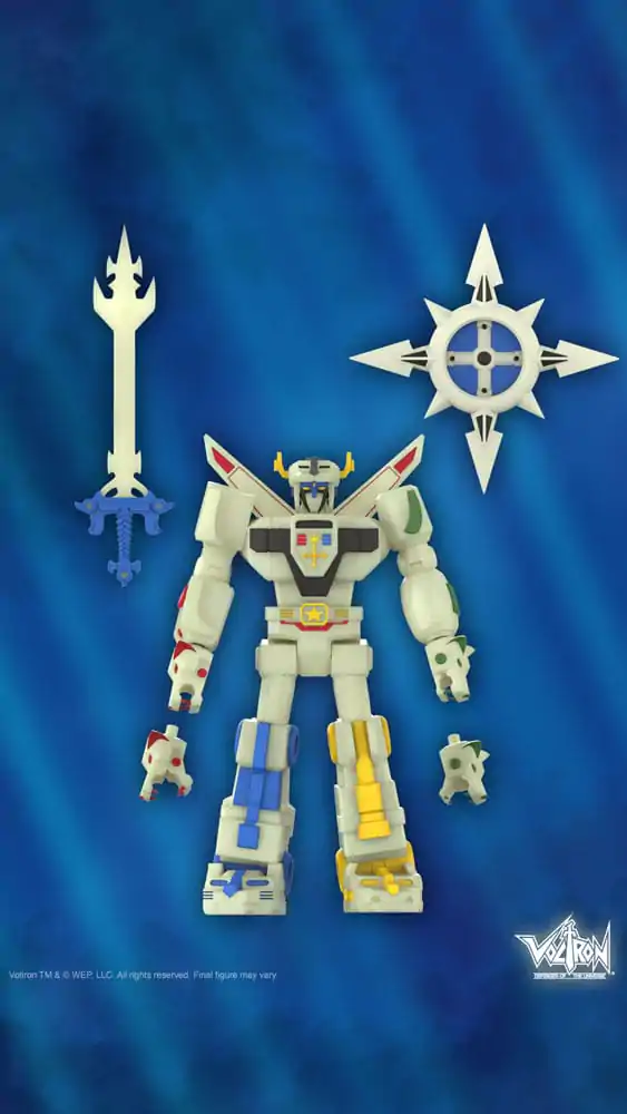 Voltron: Defender of the Universe Ultimates Action Figure Voltron (Lightning Glow) 18 cm termékfotó