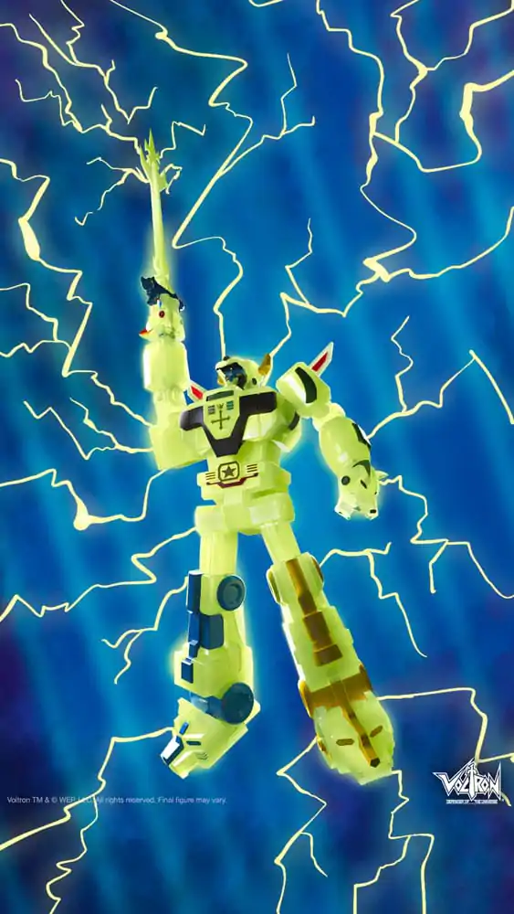Voltron: Defender of the Universe Ultimates Action Figure Voltron (Lightning Glow) 18 cm termékfotó