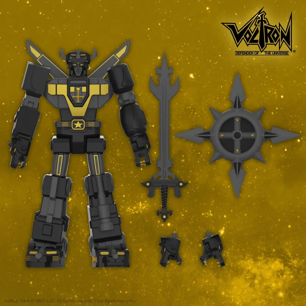 Voltron Ultimates Action Figure Voltron (Galaxy Black) 18 cm termékfotó