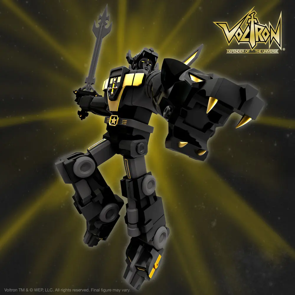Voltron Ultimates Action Figure Voltron (Galaxy Black) 18 cm termékfotó