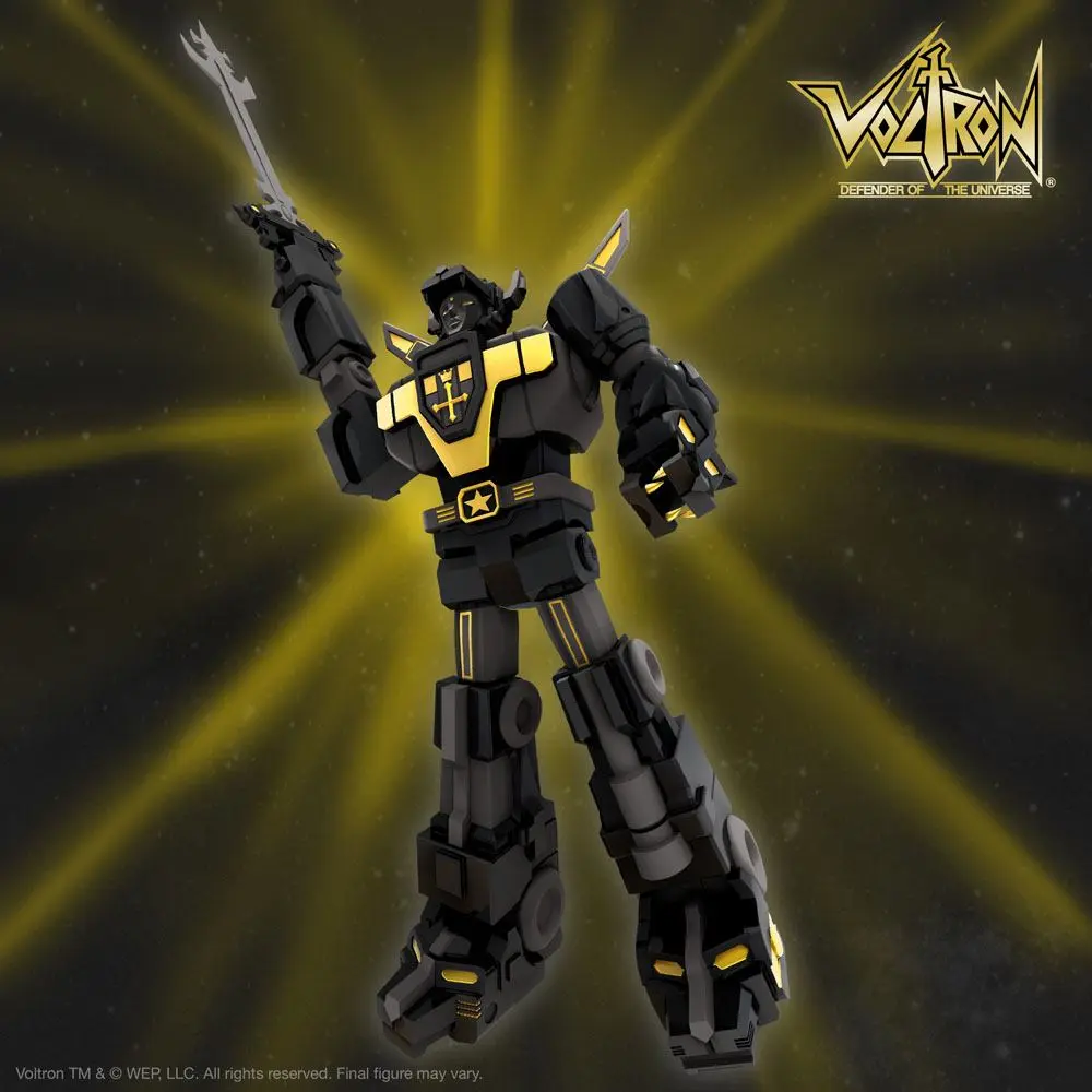 Voltron Ultimates Action Figure Voltron (Galaxy Black) 18 cm termékfotó