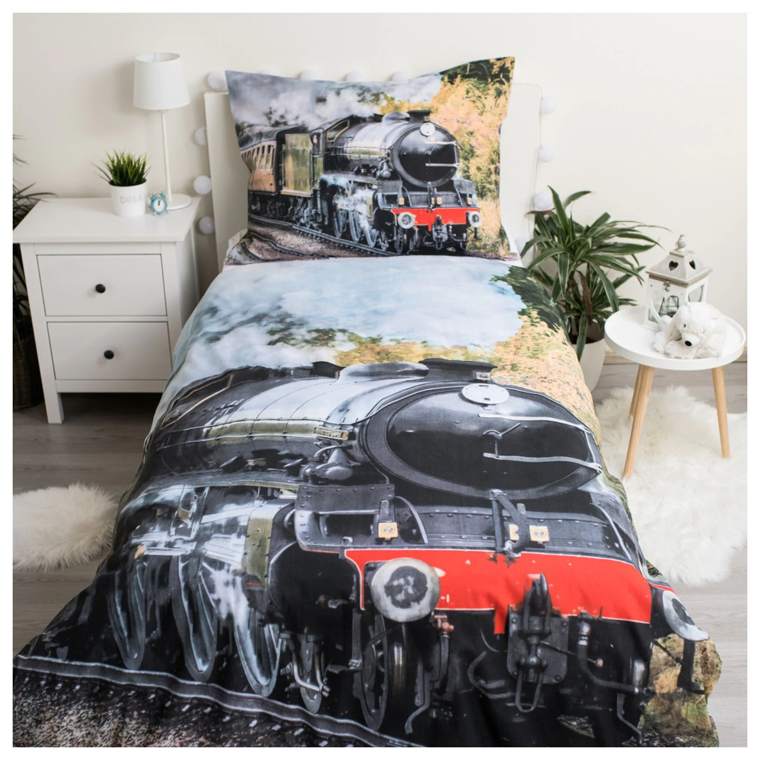 Train Stream Duvet Cover product photo