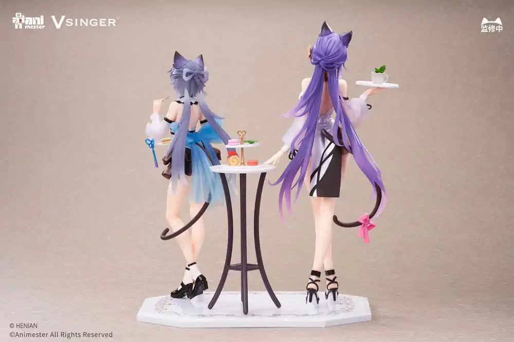 VSinger Luo Tianyi & Mo Qingxian Statue 1/7 2-Pack Luo Tianyi & Mo Qingxian Tea Time Melody Ver.  product photo