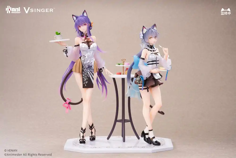 VSinger Luo Tianyi & Mo Qingxian Statue 1/7 2-Pack Luo Tianyi & Mo Qingxian Tea Time Melody Ver.  product photo