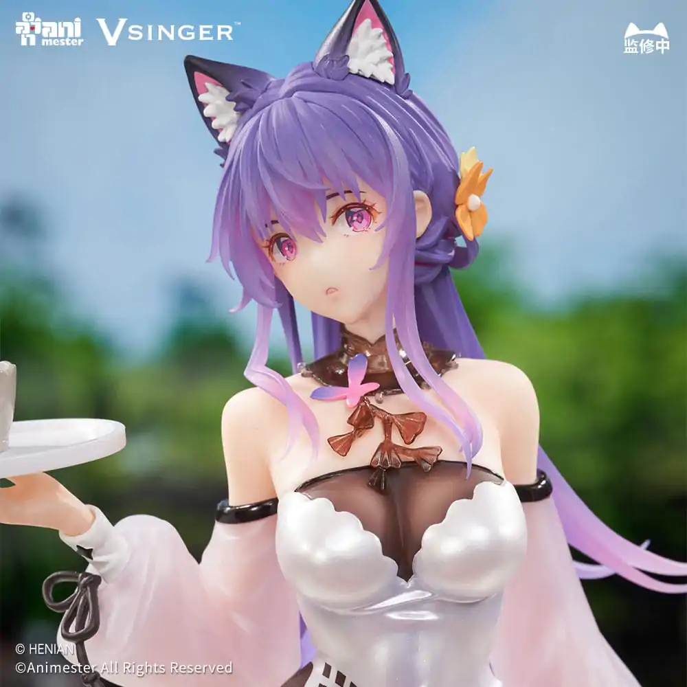 VSinger Luo Tianyi & Mo Qingxian Statue 1/7 Mo Qingxian Tea Time Melody Ver. 26 cm product photo