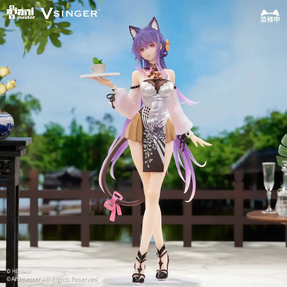 VSinger Luo Tianyi & Mo Qingxian Statue 1/7 Mo Qingxian Tea Time Melody Ver. 26 cm product photo