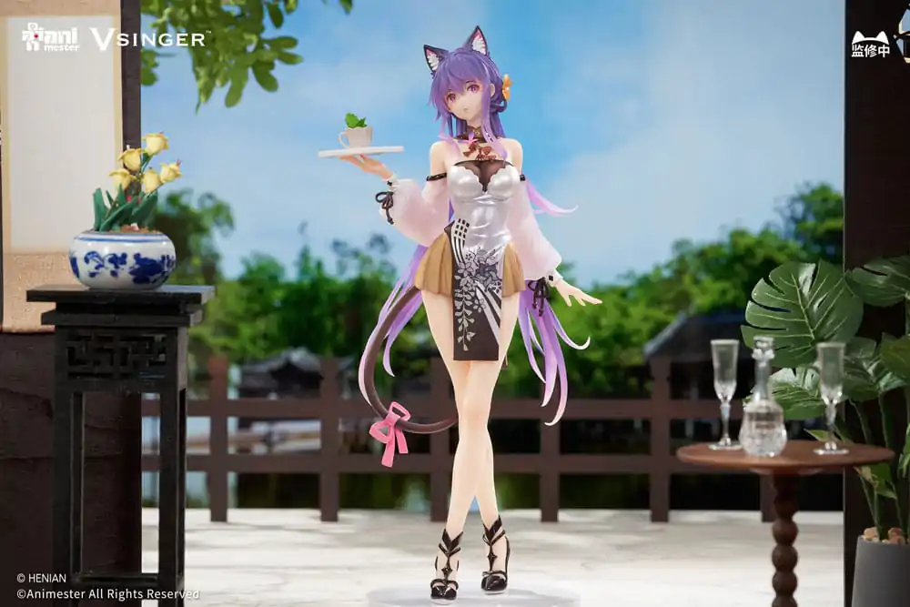 VSinger Luo Tianyi & Mo Qingxian Statue 1/7 Mo Qingxian Tea Time Melody Ver. 26 cm product photo