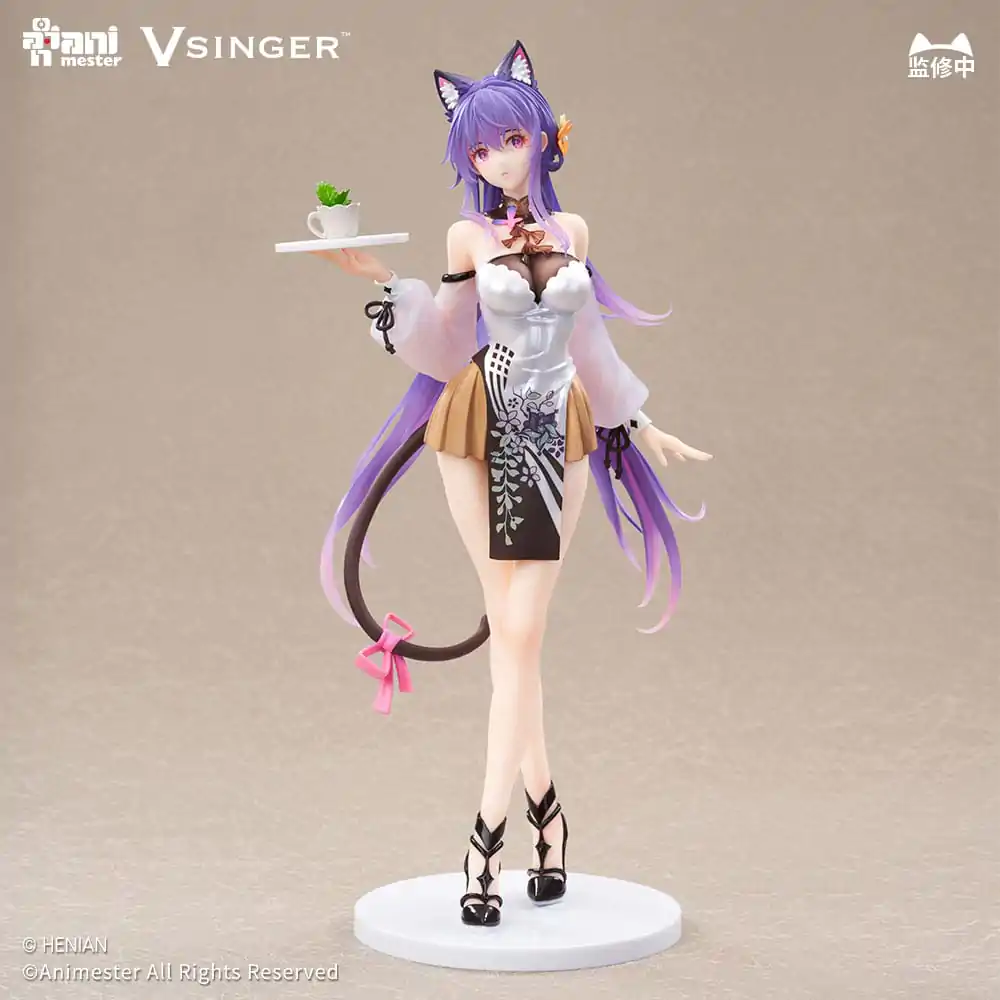 VSinger Luo Tianyi & Mo Qingxian Statue 1/7 Mo Qingxian Tea Time Melody Ver. 26 cm product photo