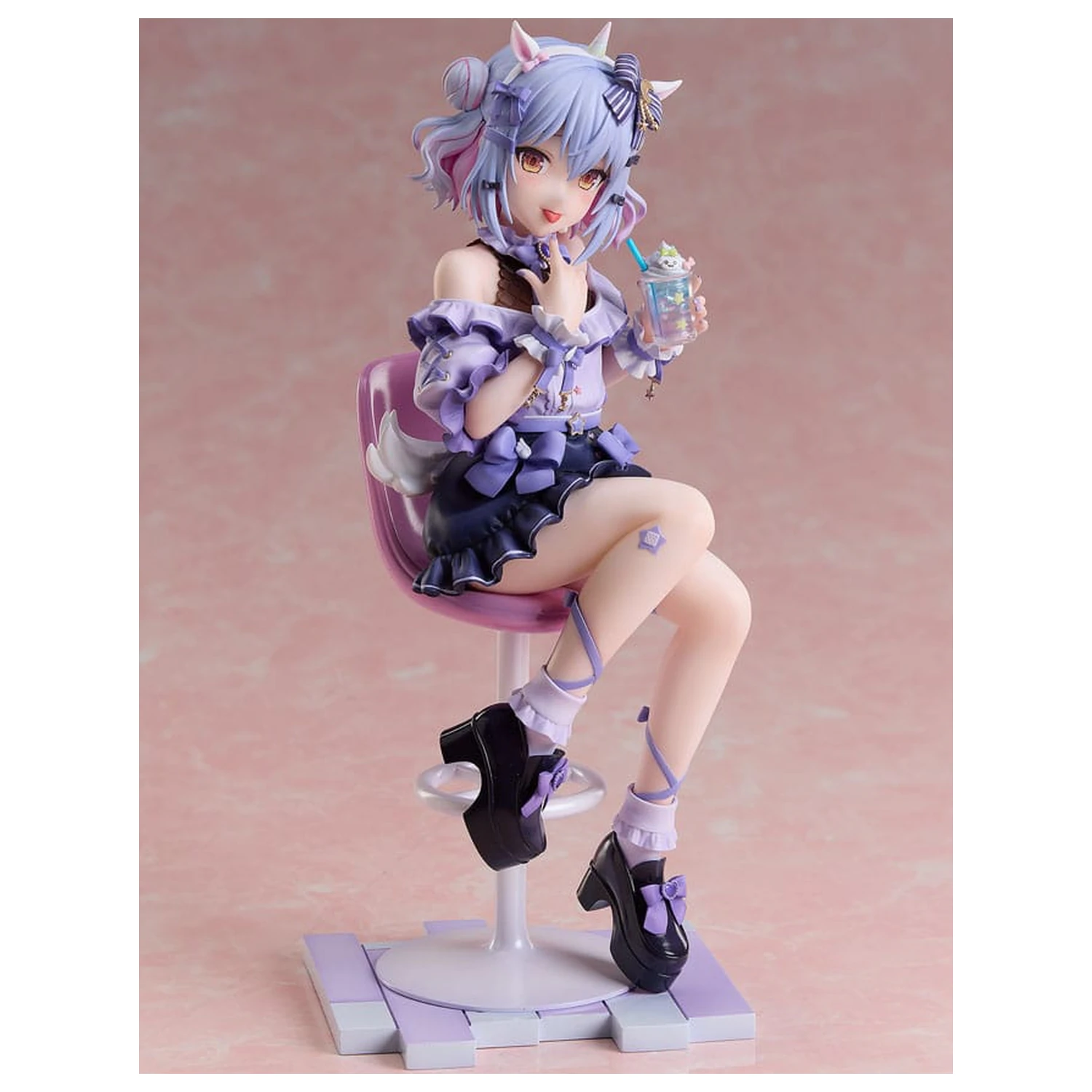 VTuber PVC Statue 1/7 NoriPro Inuyama Tamaki Unicorn Outfit Jirai Style Ver. 21 cm  product photo