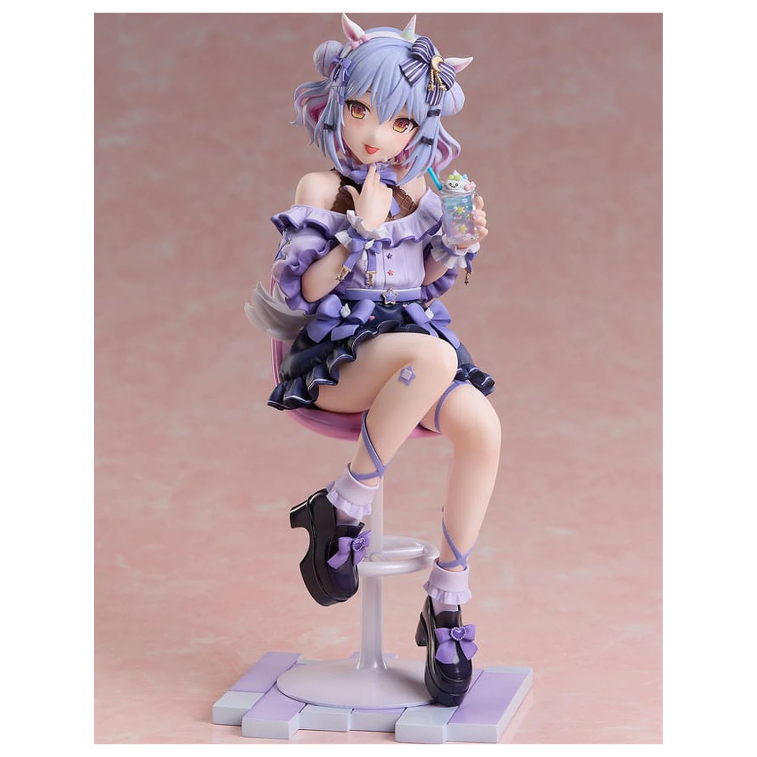 VTuber PVC Statue 1/7 NoriPro Inuyama Tamaki Unicorn Outfit Jirai Style Ver. 21 cm  product photo