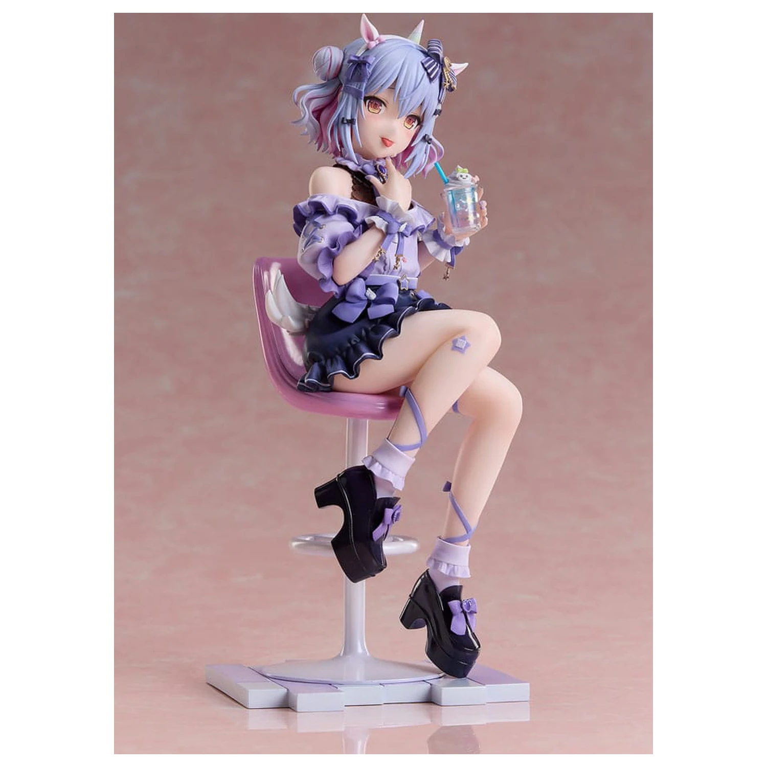 VTuber PVC Statue 1/7 NoriPro Inuyama Tamaki Unicorn Outfit Jirai Style Ver. 21 cm  product photo