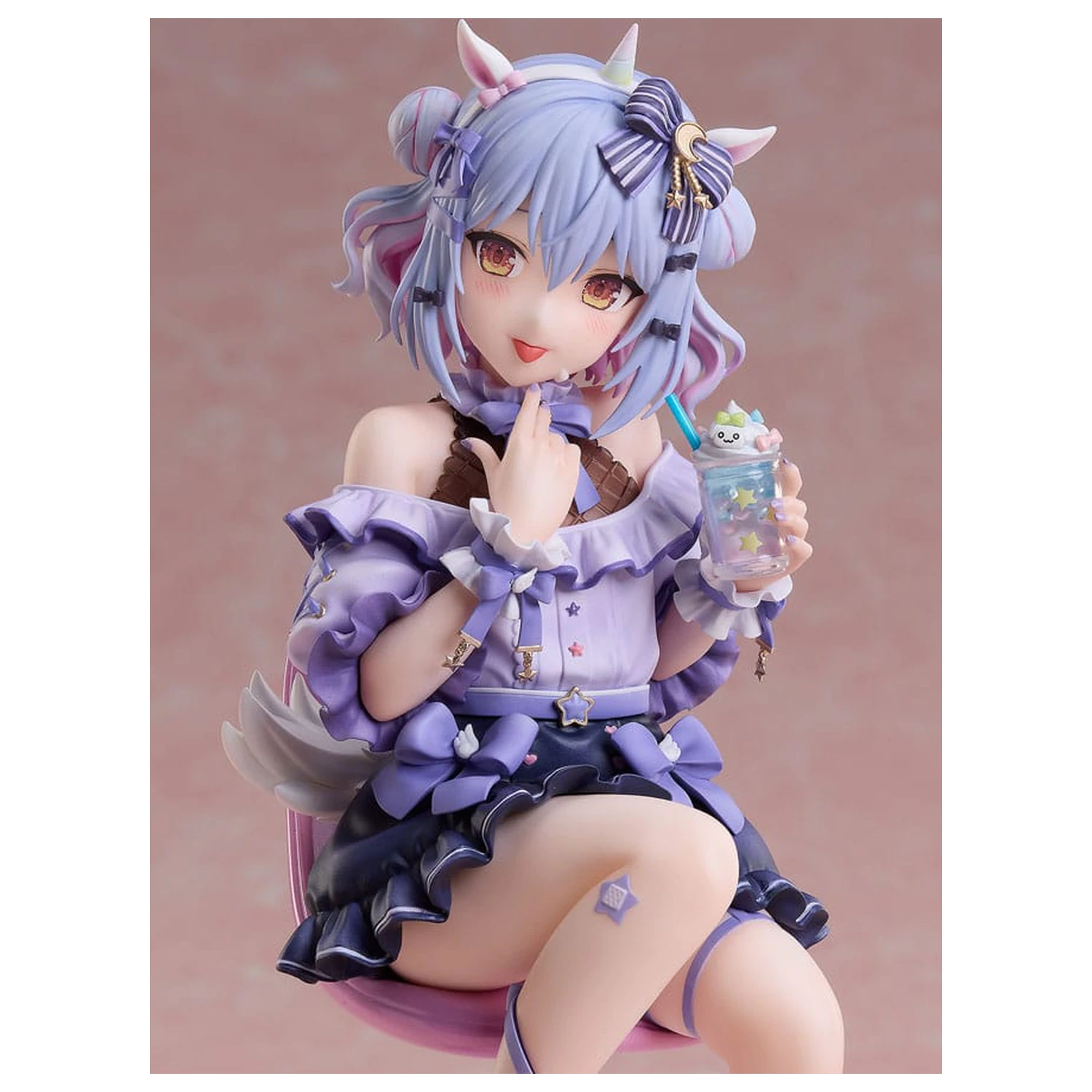 VTuber PVC Statue 1/7 NoriPro Inuyama Tamaki Unicorn Outfit Jirai Style Ver. 21 cm  product photo