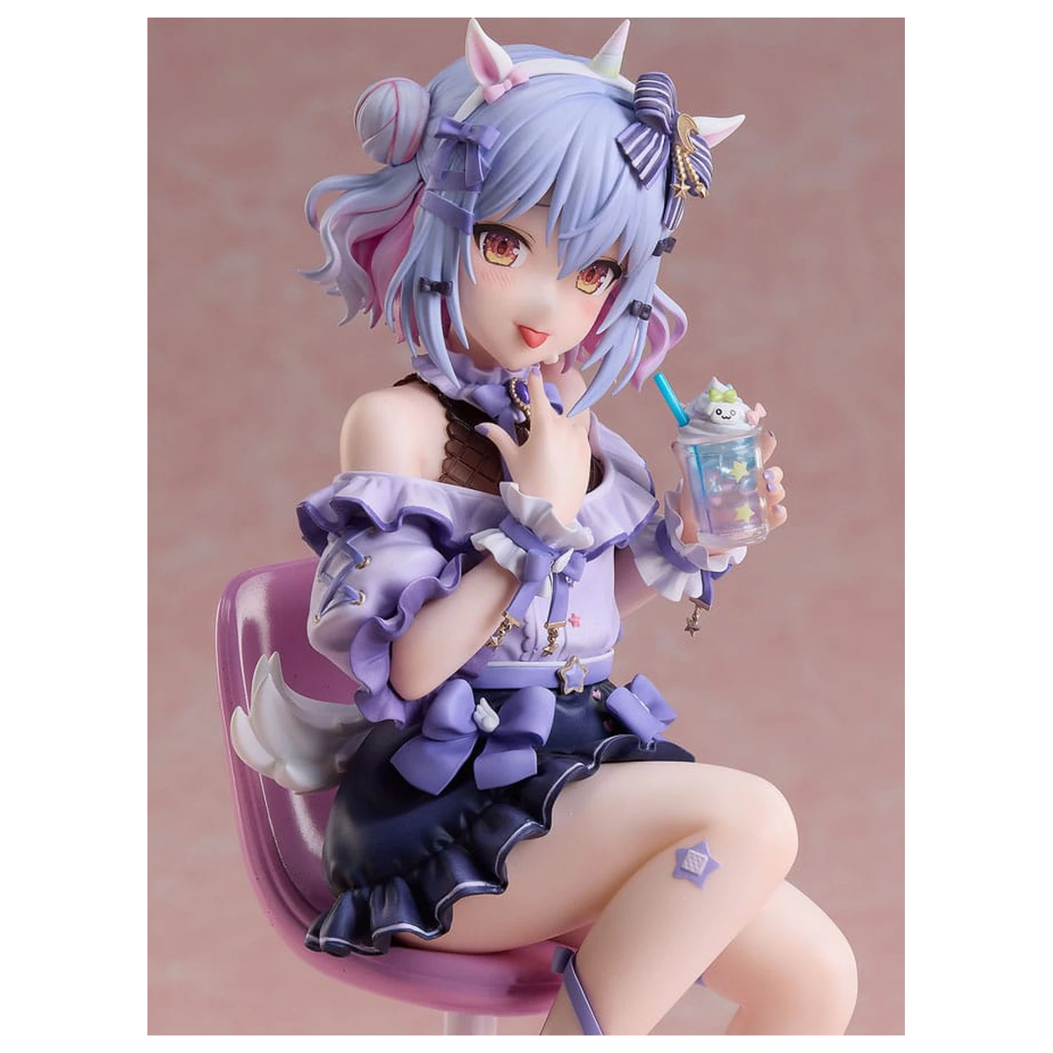 VTuber PVC Statue 1/7 NoriPro Inuyama Tamaki Unicorn Outfit Jirai Style Ver. 21 cm  product photo
