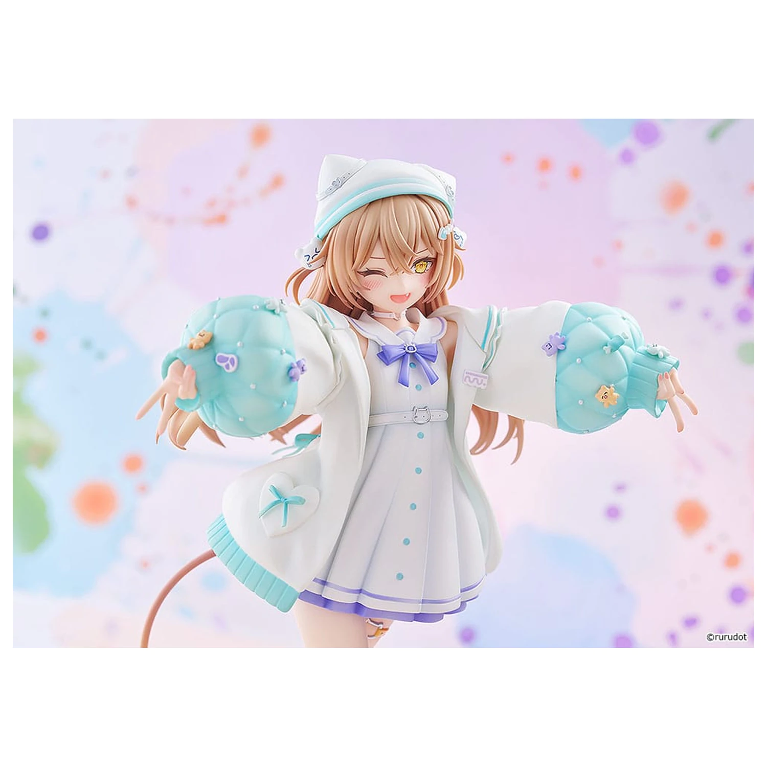 VTuber PVC Statue 1/7 Rurudo Lion Pastel Oniku Ver. 25 cm   product photo