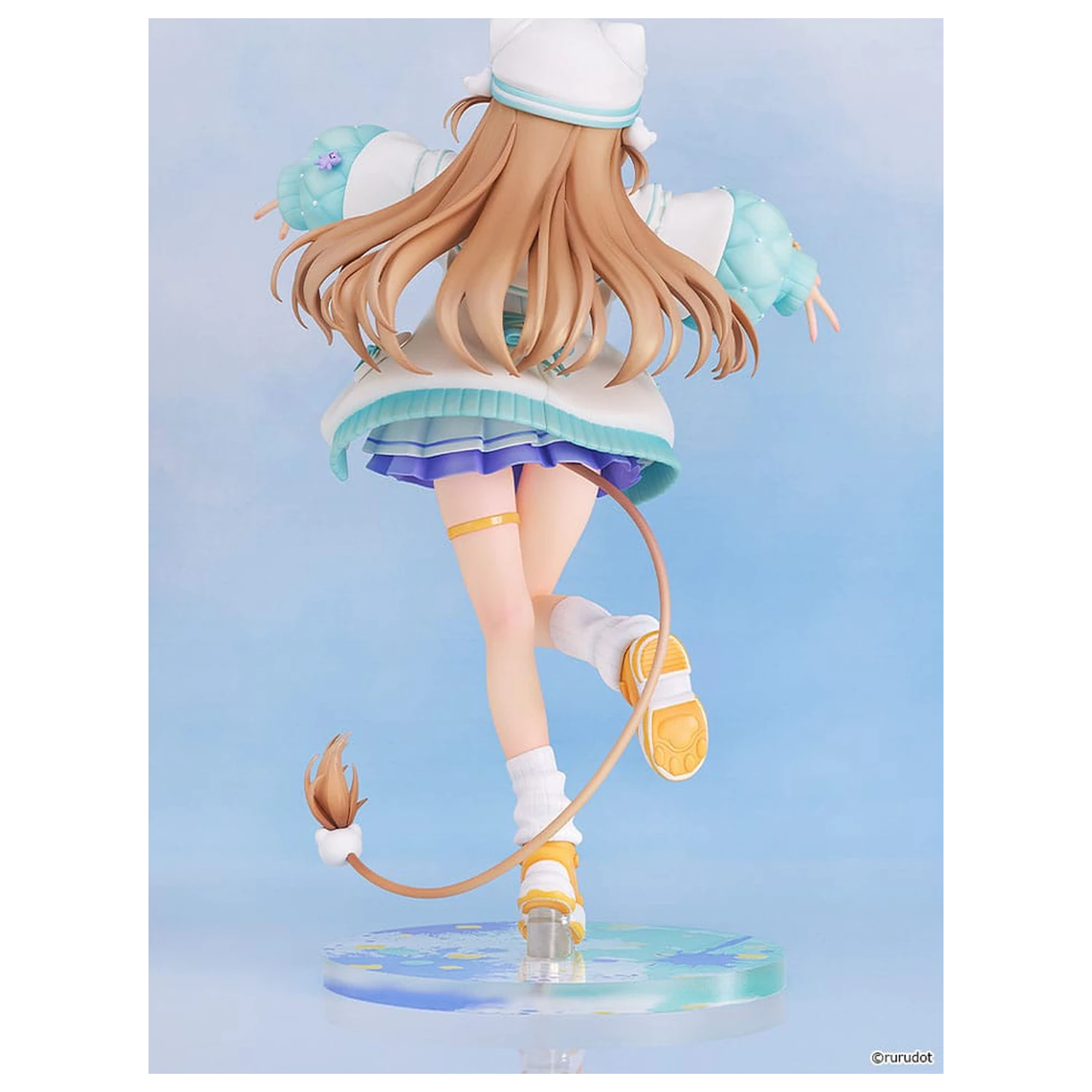 VTuber PVC Statue 1/7 Rurudo Lion Pastel Oniku Ver. 25 cm   product photo