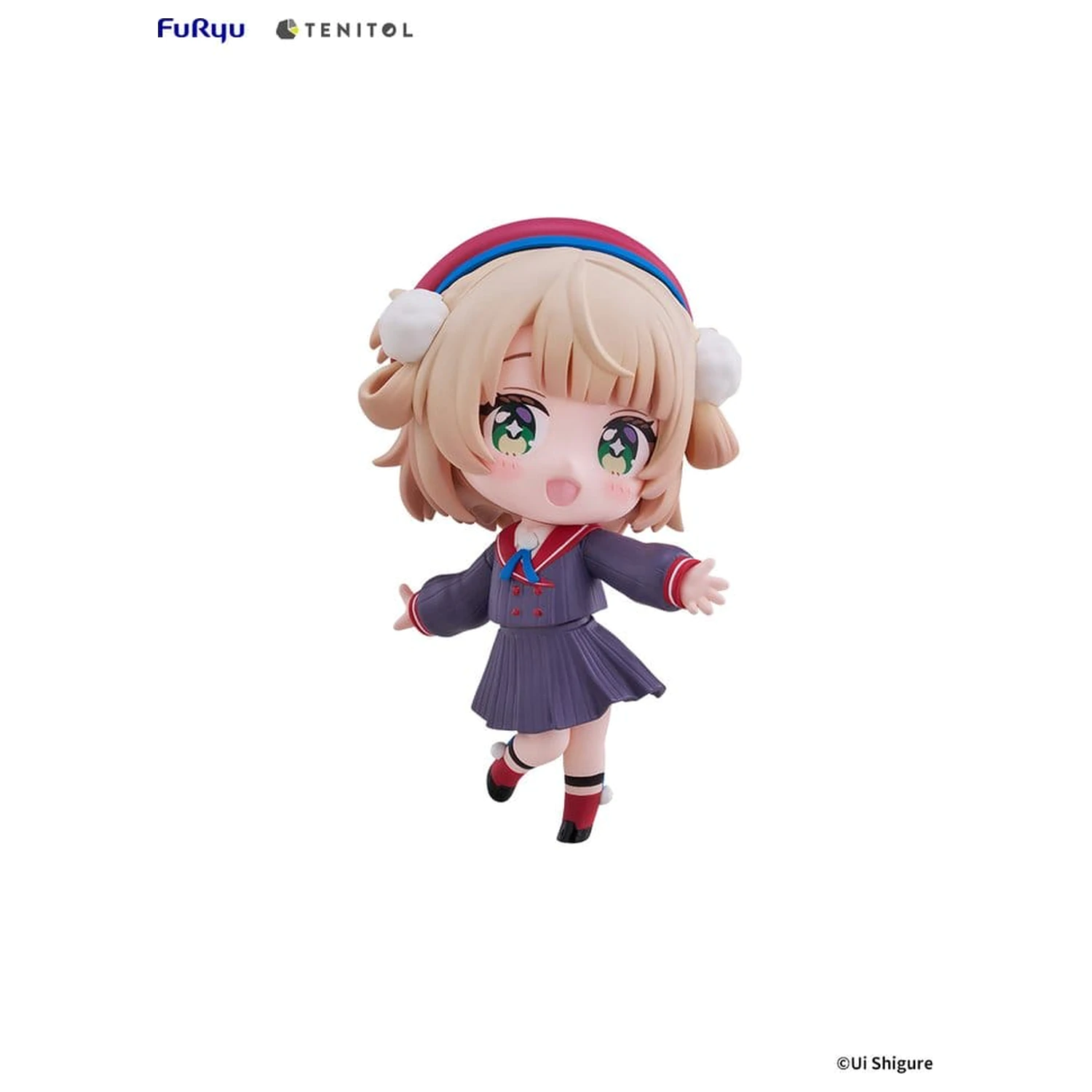 VTuber Tenitol PVC Figure Shigure Ui [mini] 10 cm product photo
