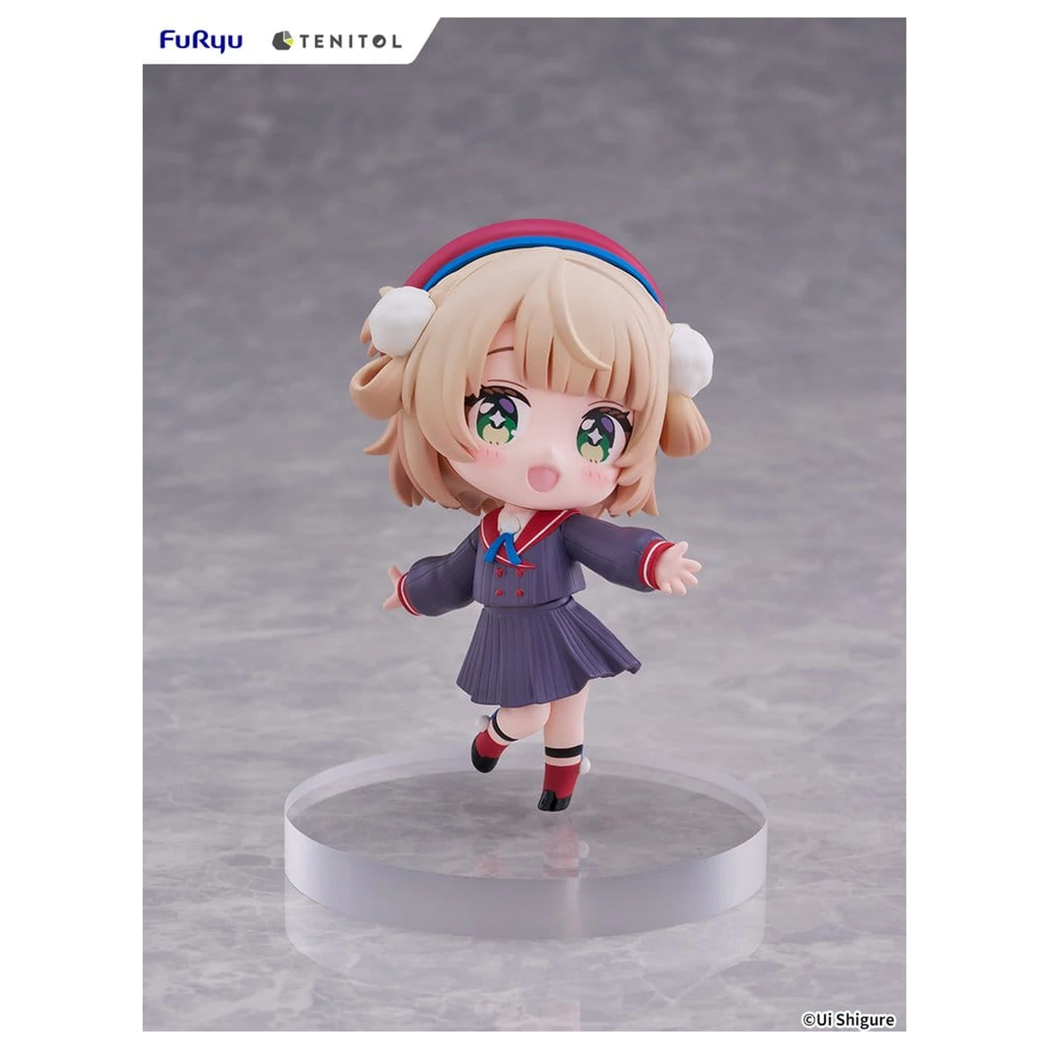 VTuber Tenitol PVC Figure Shigure Ui [mini] 10 cm product photo