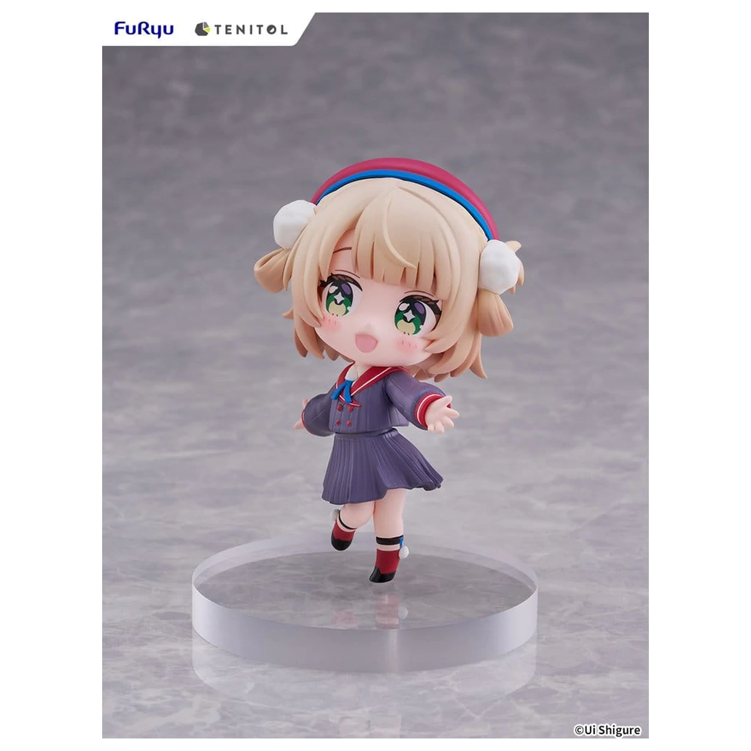 VTuber Tenitol PVC Figure Shigure Ui [mini] 10 cm product photo