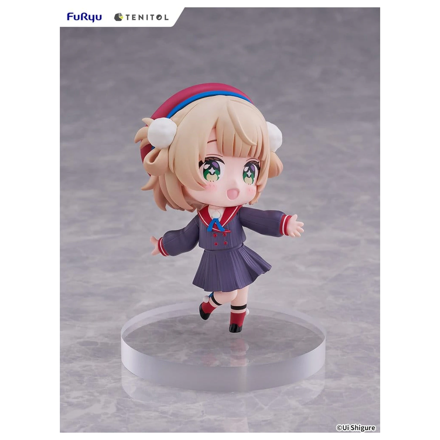 VTuber Tenitol PVC Figure Shigure Ui [mini] 10 cm product photo