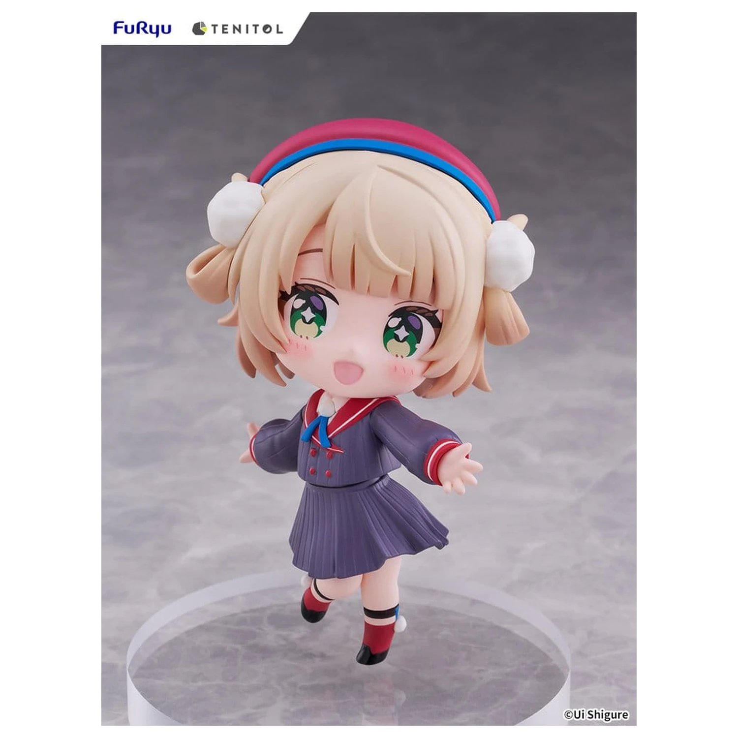 VTuber Tenitol PVC Figure Shigure Ui [mini] 10 cm product photo
