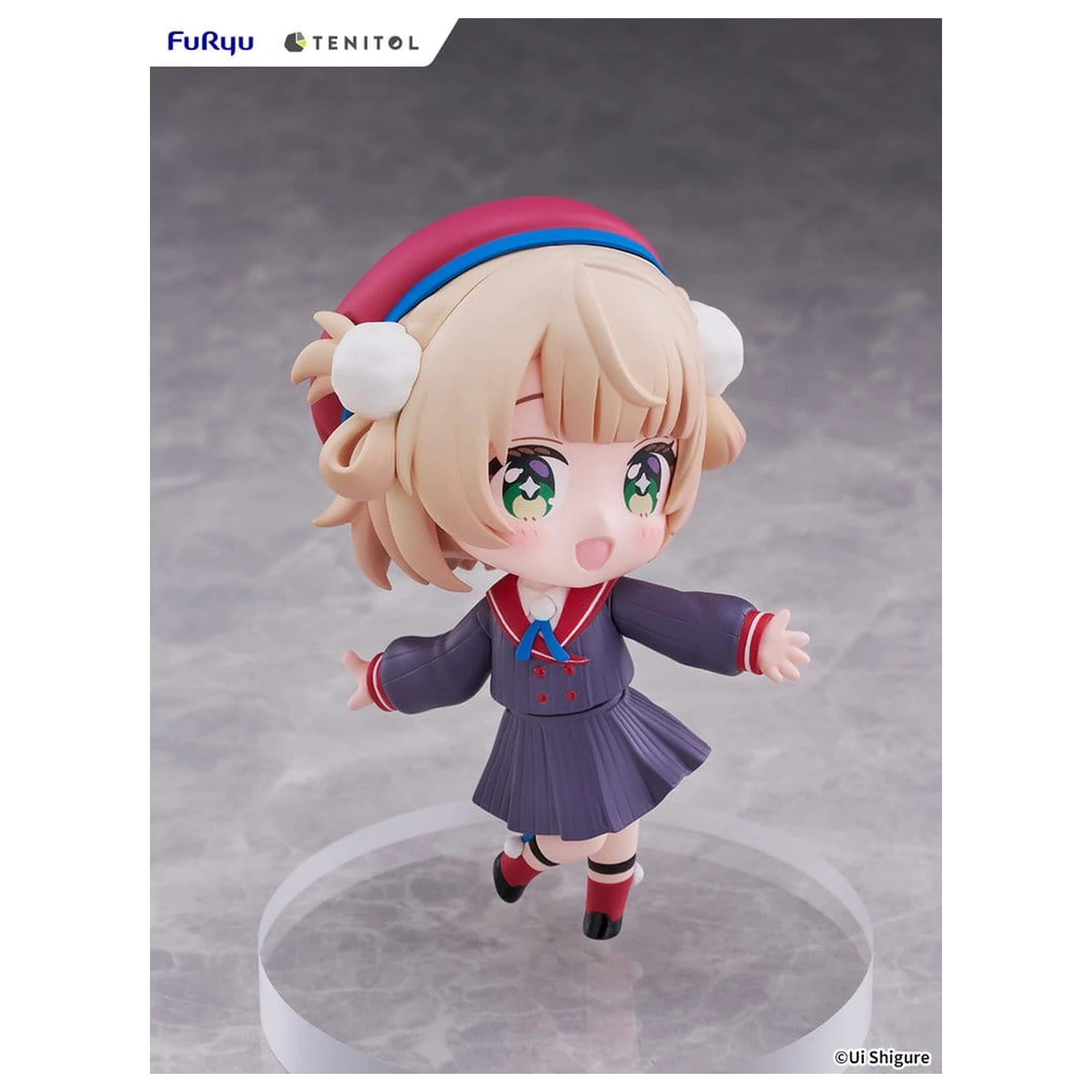 VTuber Tenitol PVC Figure Shigure Ui [mini] 10 cm product photo