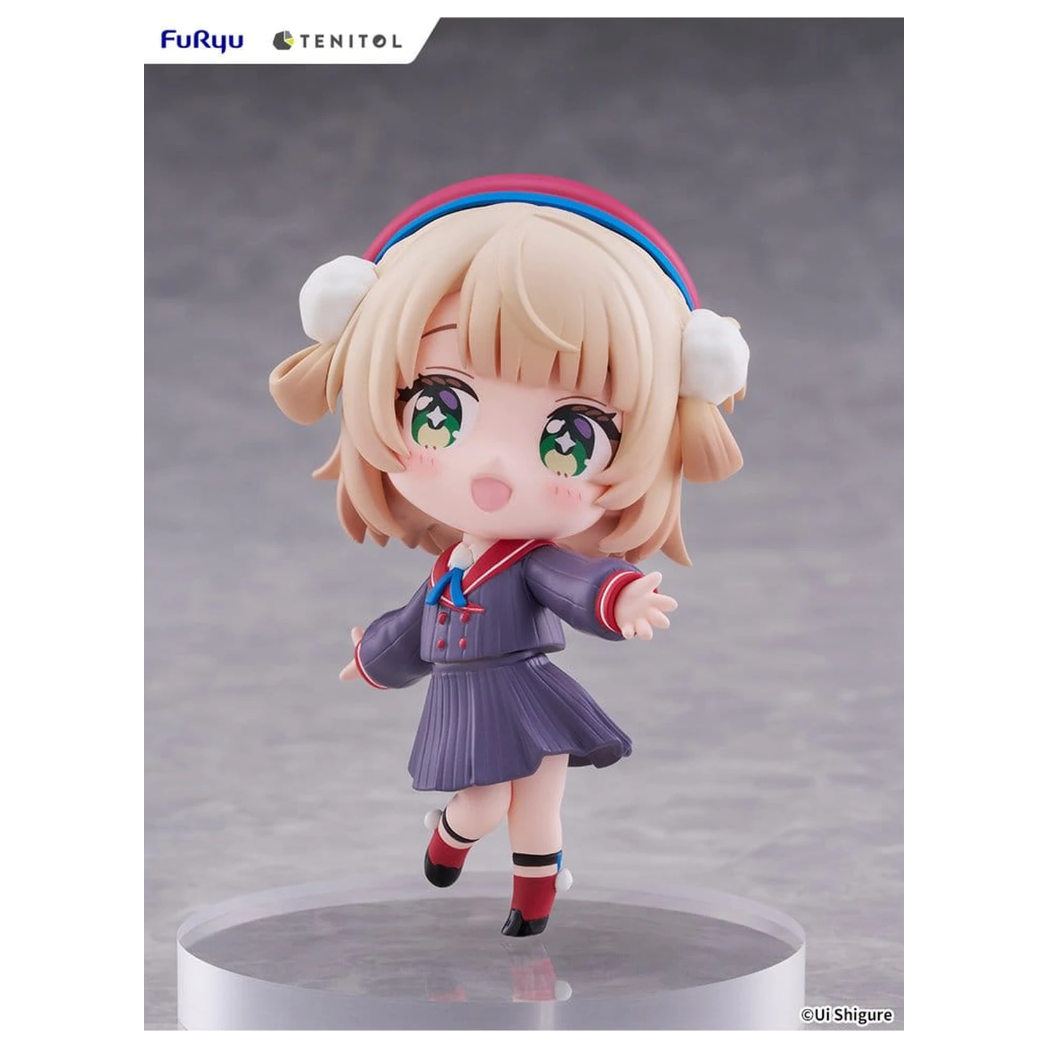 VTuber Tenitol PVC Figure Shigure Ui [mini] 10 cm product photo