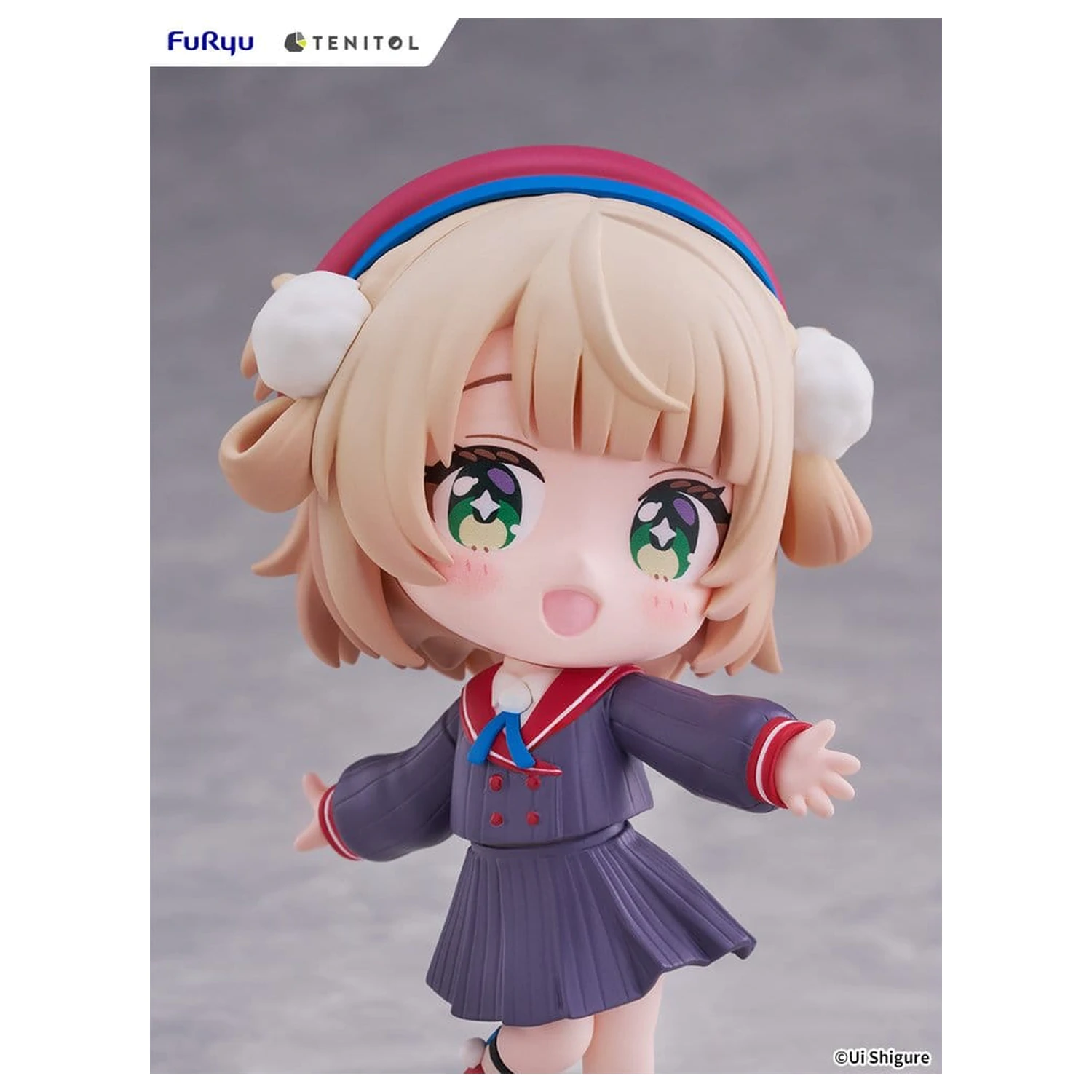 VTuber Tenitol PVC Figure Shigure Ui [mini] 10 cm product photo