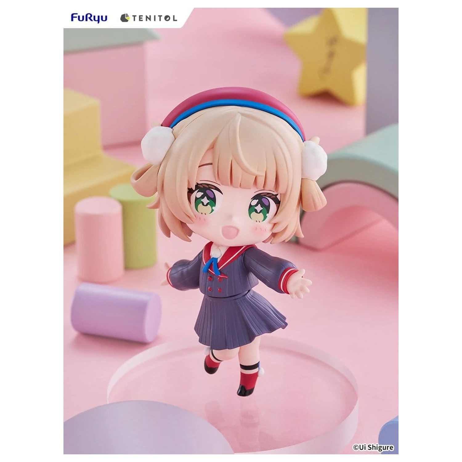 VTuber Tenitol PVC Figure Shigure Ui [mini] 10 cm product photo