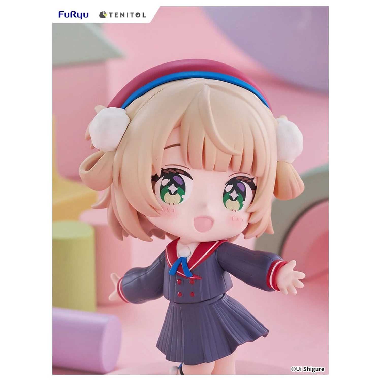 VTuber Tenitol PVC Figure Shigure Ui [mini] 10 cm product photo