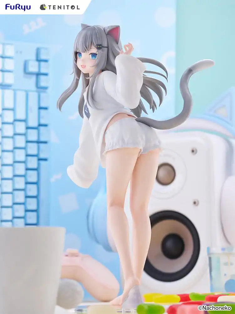 VTuber Tenitol Tall PVC Statue Nachoneko 30 cm product photo