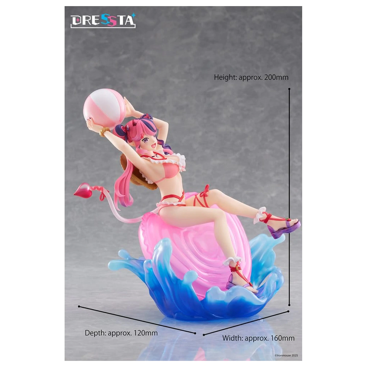 VTuber Dressta PVC Statue Ironmouse 20 cm product photo