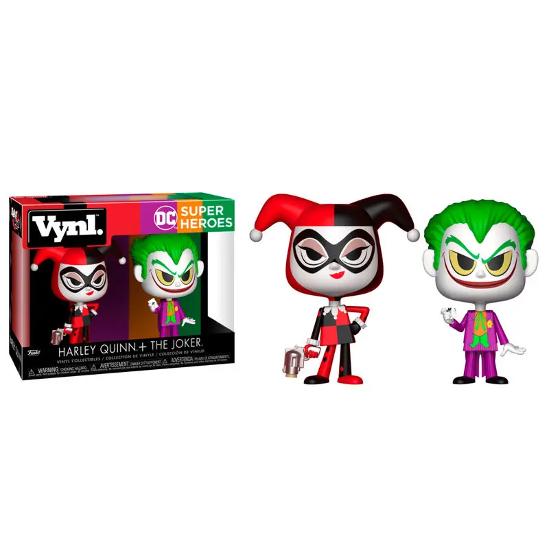 Vynl figures DC Comics Harley Quinn & The Joker product photo