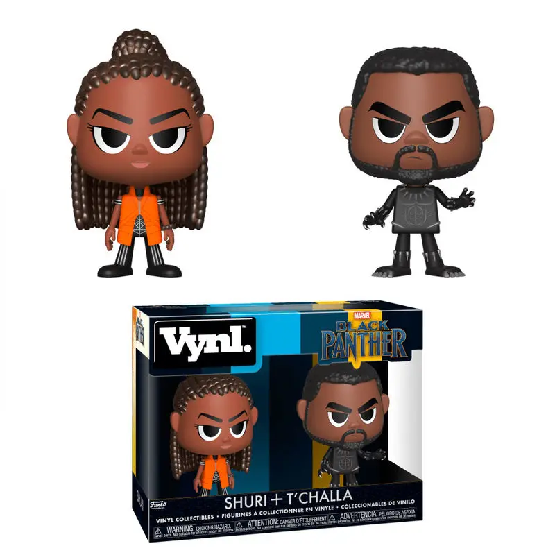 Vynl figures Marvel Black Panther & Shuri product photo