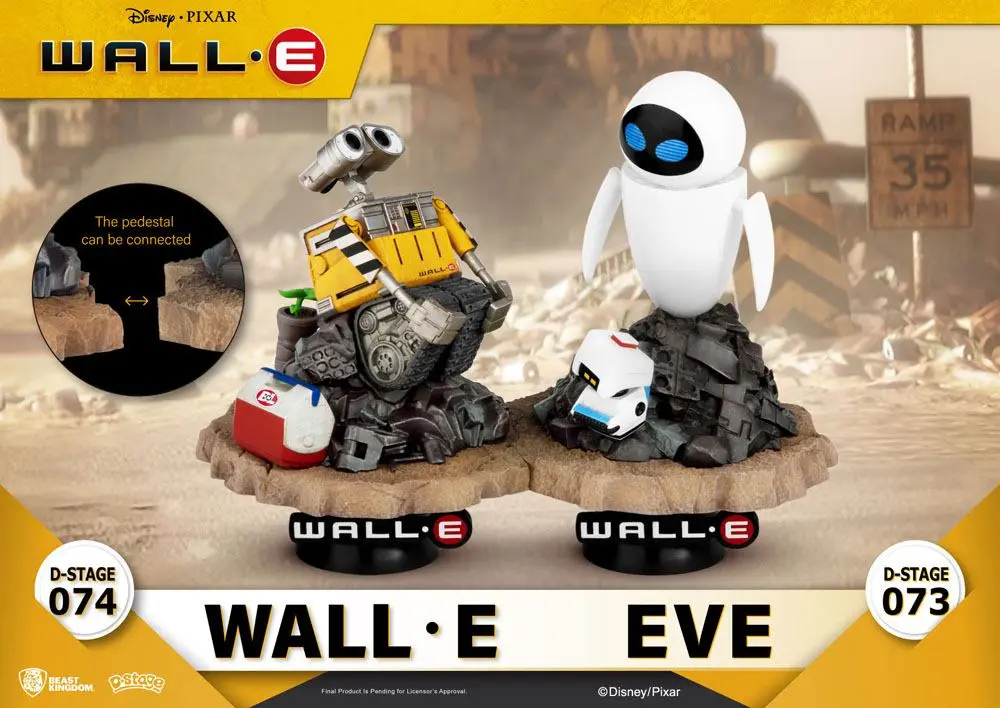 Wall-E D-Stage PVC Diorama Wall-E 14 cm product photo