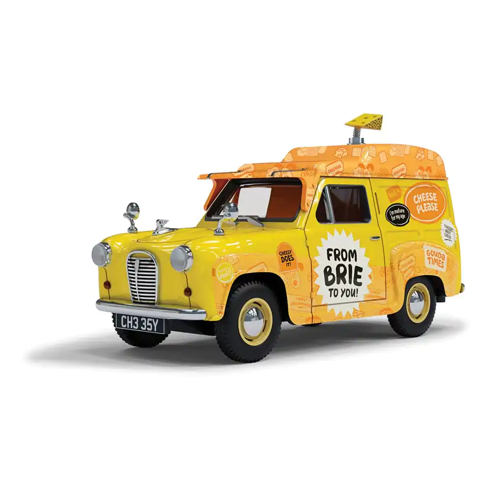 Wallace &amp; Gromit Die Cast Model 1/43 Austin A35 Van - Cheese Please! Delivery Van product photo