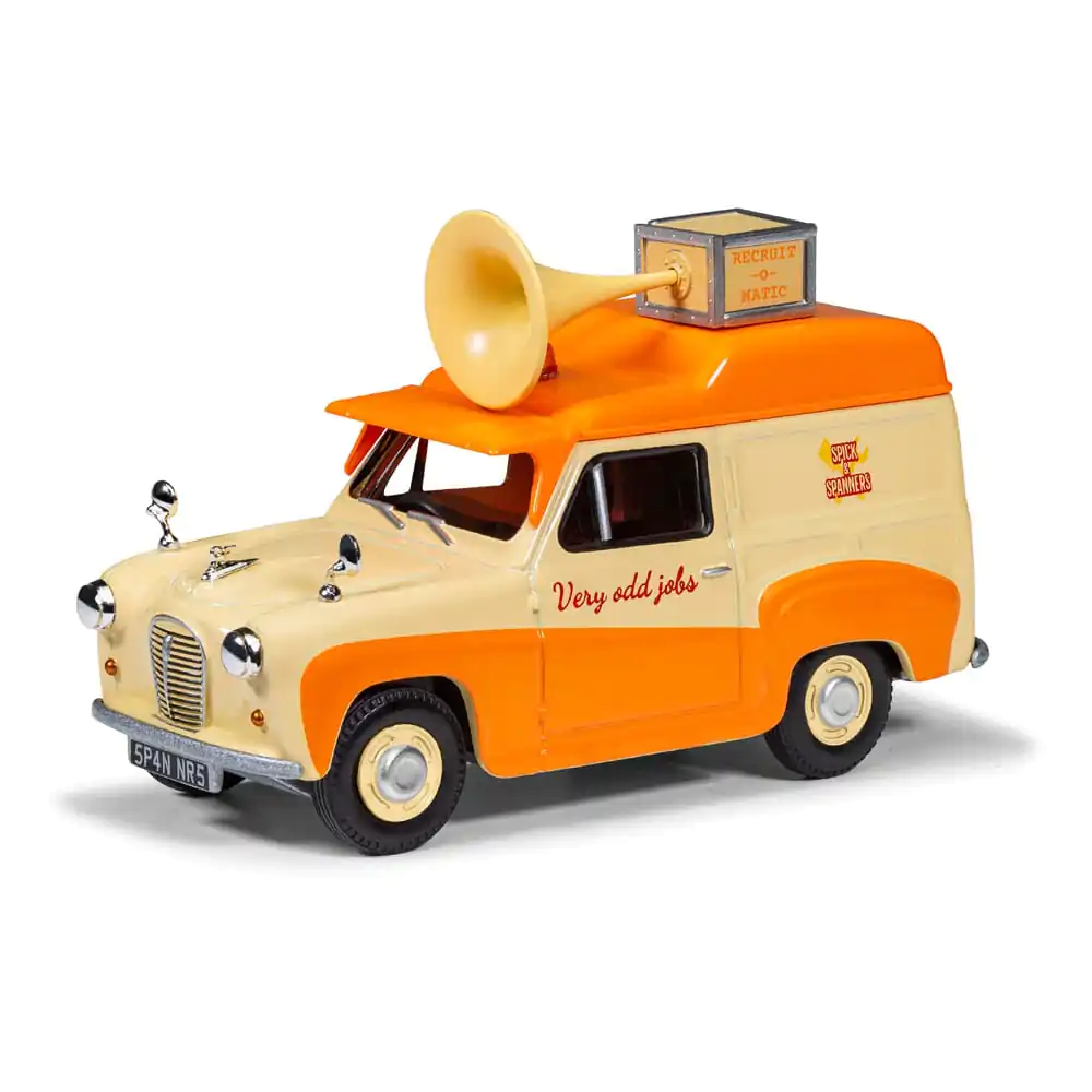 Wallace & Gromit Die Cast Model 1/43 Austin A35 Van Collection - Cheese Please!, Top Bun, Spick & Spanmobile termékfotó