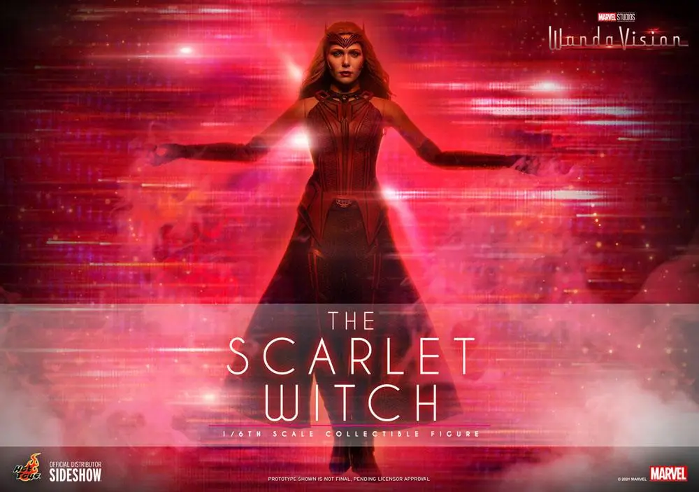 WandaVision Action Figure 1/6 The Scarlet Witch 28 cm termékfotó