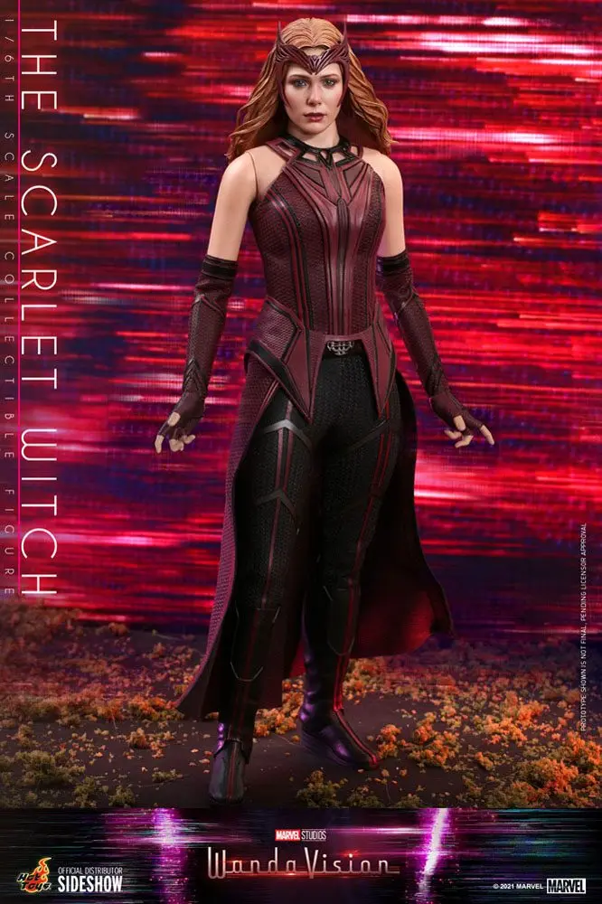 WandaVision Action Figure 1/6 The Scarlet Witch 28 cm termékfotó