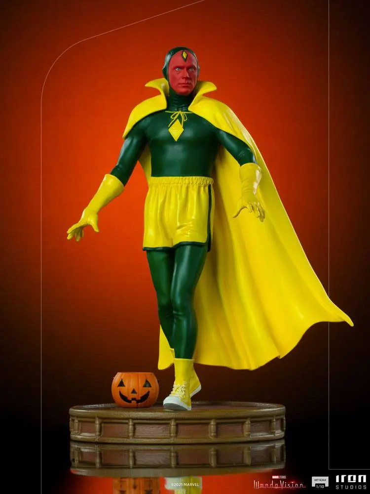 WandaVision Art Scale Statue 1/10 Vision Halloween Version 22 cm product photo