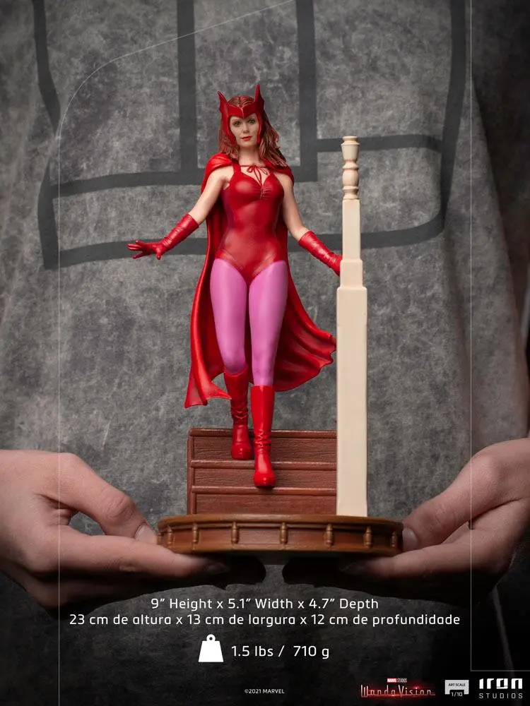 WandaVision Art Scale Statue 1/10 Wanda Halloween Version 23 cm product photo