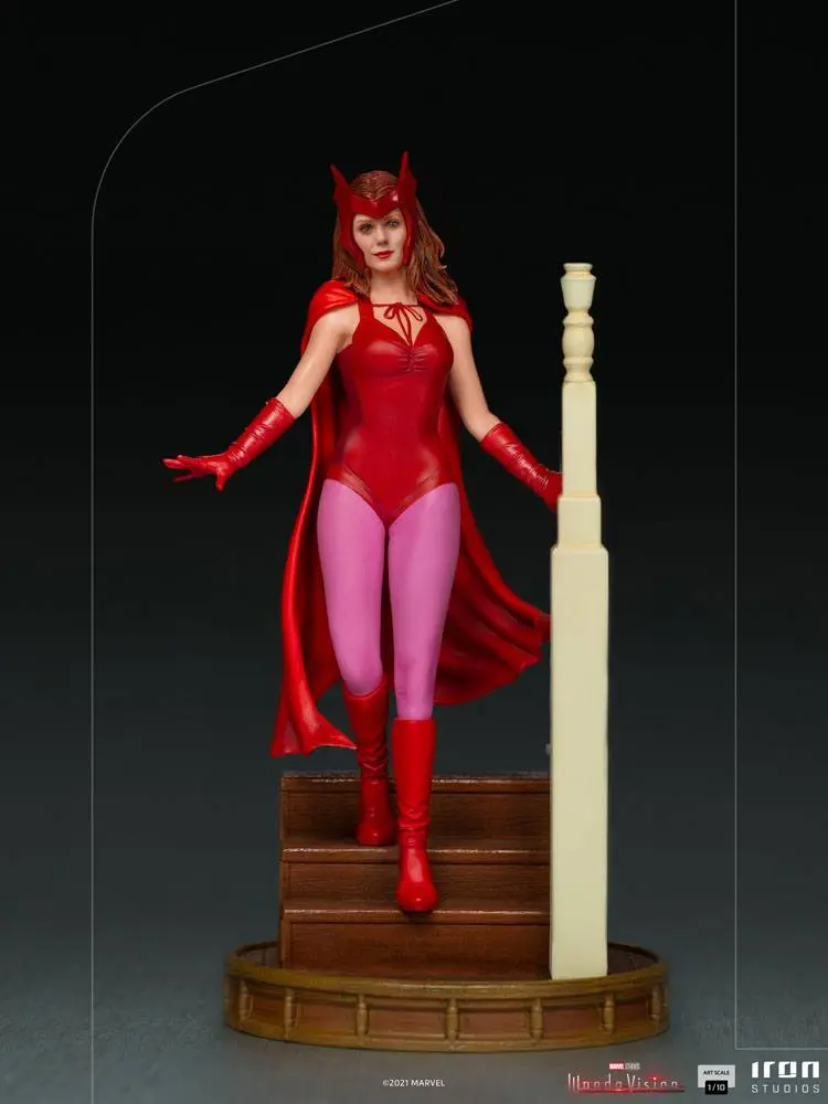 WandaVision Art Scale Statue 1/10 Wanda Halloween Version 23 cm product photo