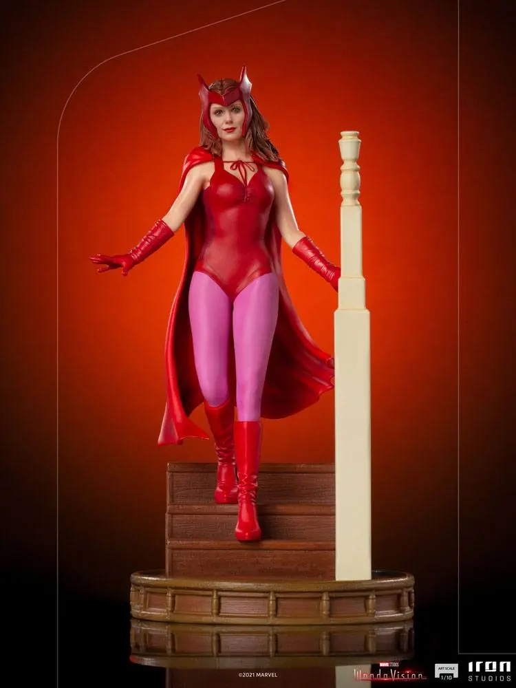 WandaVision Art Scale Statue 1/10 Wanda Halloween Version 23 cm product photo