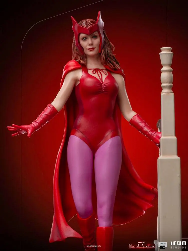 WandaVision Art Scale Statue 1/10 Wanda Halloween Version 23 cm product photo