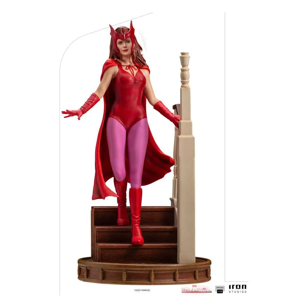 WandaVision Art Scale Statue 1/10 Wanda Halloween Version 23 cm product photo