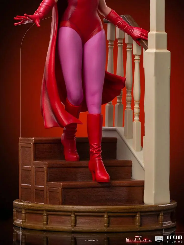 WandaVision Art Scale Statue 1/10 Wanda Halloween Version 23 cm product photo