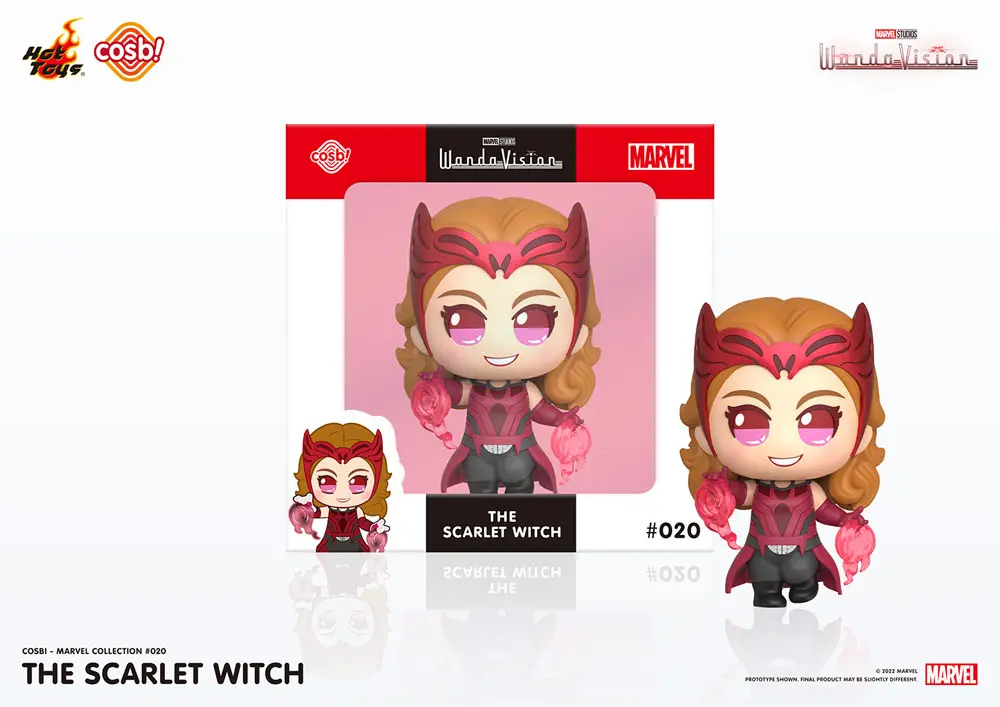 WandaVision Cosbi Mini Figure Scarlet Witch 8 cm termékfotó