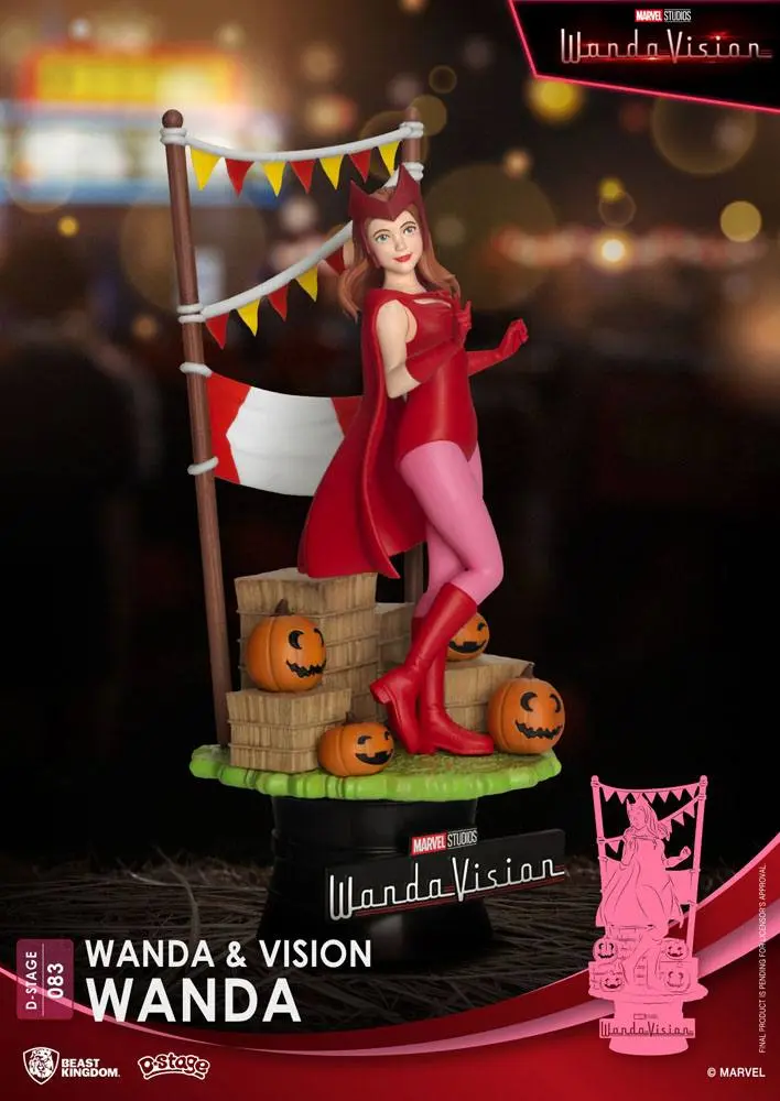 WandaVision D-Stage PVC Diorama Wanda Closed Box Version 16 cm termékfotó