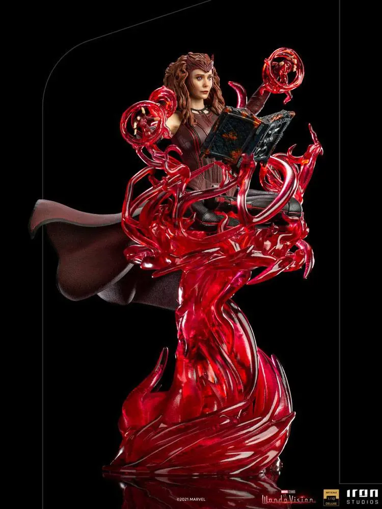 WandaVision Deluxe Art Scale Statue 1/10 Scarlet Witch 24 cm product photo