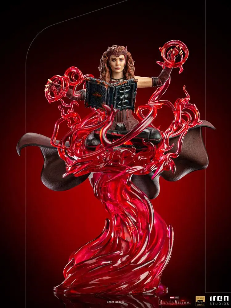 WandaVision Deluxe Art Scale Statue 1/10 Scarlet Witch 24 cm product photo