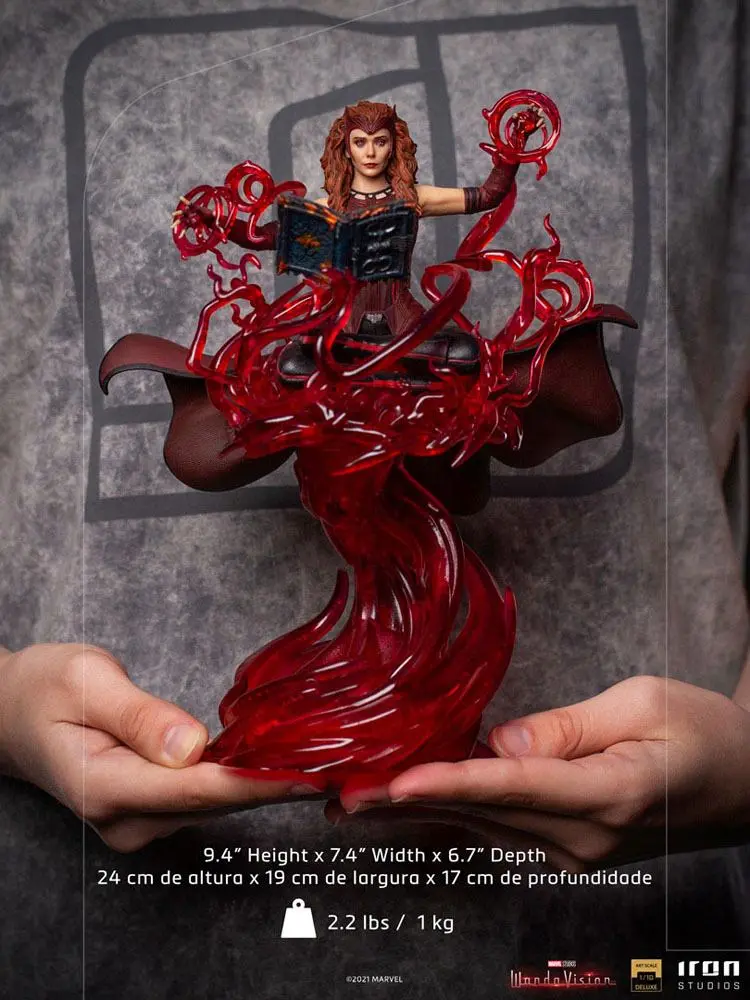 WandaVision Deluxe Art Scale Statue 1/10 Scarlet Witch 24 cm product photo